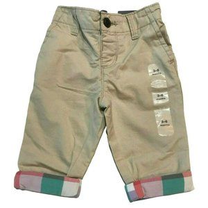 NWT GAP Baby Boys Pants Sz 6-12M Beige #500042